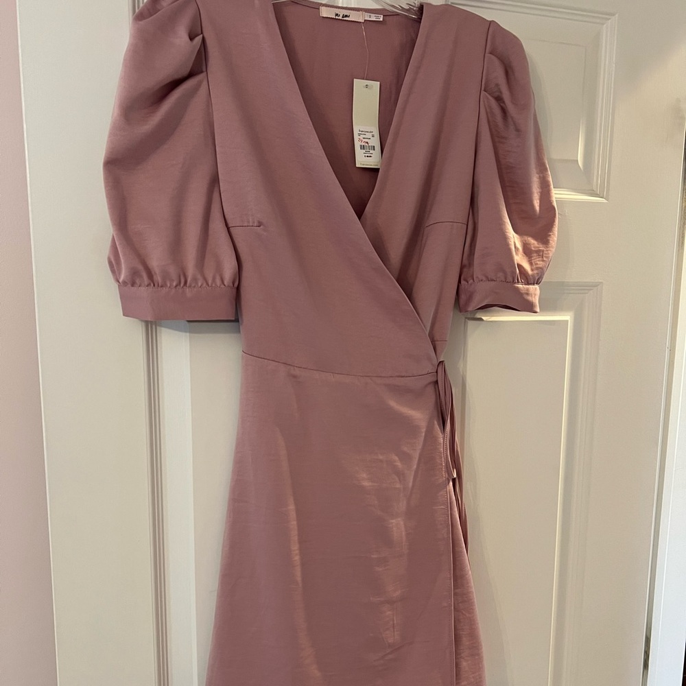 Francesca mi ami mauve dress